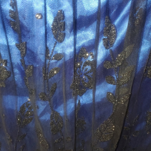 Vintage Sparkly Prom Dress y2k Whimsigoth - Picture 5 of 13